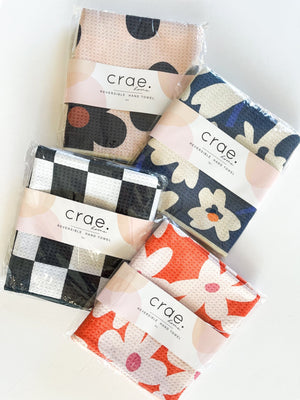 Reversible Hand Towels [ multiple styles ] - The Rack Boutique ⚡️