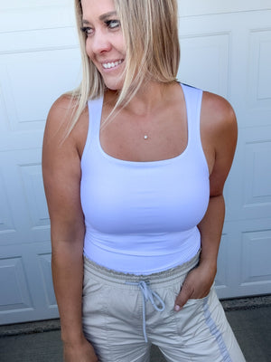 Seamless Padded Classic Tank [ 2 colors ] - The Rack Boutique ⚡️