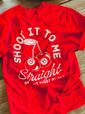 Straight Shooter Graphic Tee [ size xl ] - The Rack Boutique ⚡️