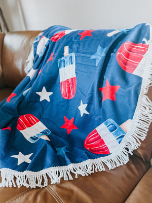 Summer Oversized Beach Towel [ 2 prints ] - The Rack Boutique ⚡️