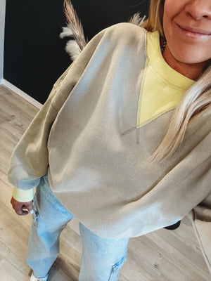 Sunset Chill Crew Sweatshirt - The Rack Boutique ⚡️