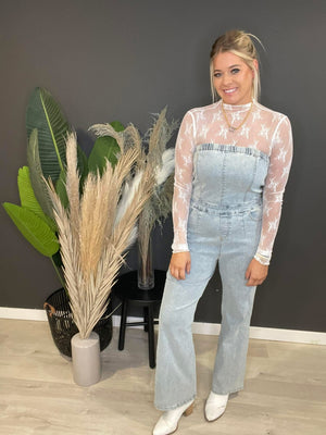 Tamara Denim Jumpsuit [ medium ] - The Rack Boutique ⚡️