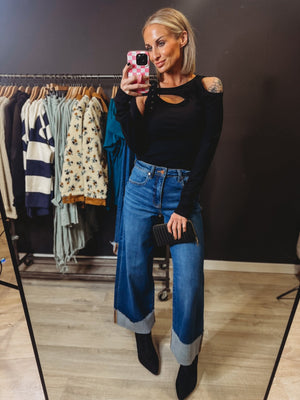 The Athens Buckle Long Sleeve Bodysuit - The Rack Boutique ⚡️