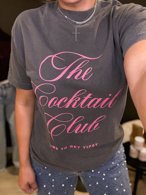 The Cocktail Club Graphic Tee - The Rack Boutique ⚡️