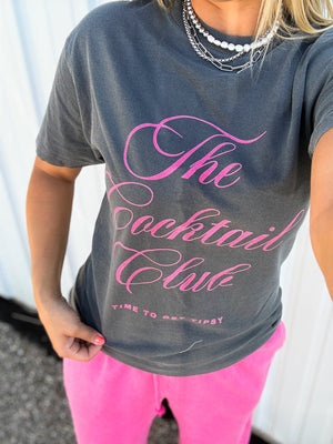 The Cocktail Club Graphic Tee - The Rack Boutique ⚡️