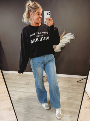The Dive Bar Sweatshirt - The Rack Boutique ⚡️