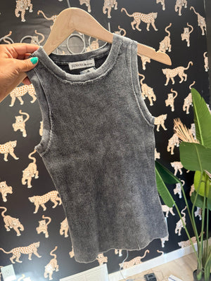 The Free Goer Ribbed Tank [ 3 colors ] - The Rack Boutique ⚡️