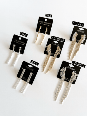 The Gala Ready Earrings [ multiple styles ] - The Rack Boutique ⚡️