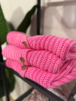 The Hottie Pink Sweater Vest Tank - The Rack Boutique ⚡️