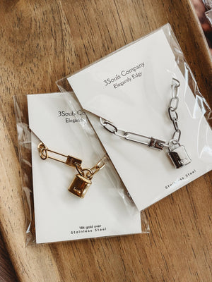 The Locket Necklace [ 2 colors ] - The Rack Boutique ⚡️