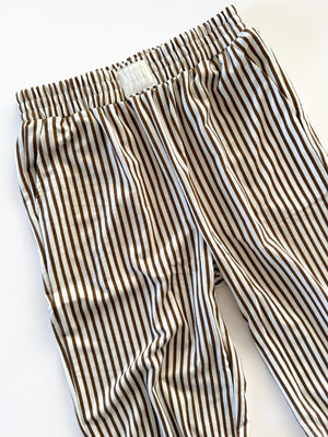 The Luca Striped Wide Leg Pants - The Rack Boutique ⚡️