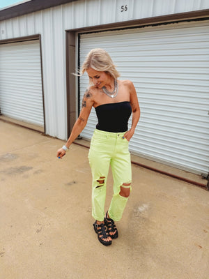 The Melon Dad Denim Jeans - The Rack Boutique ⚡️