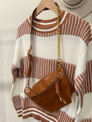 The Mosley Leather Crossbody Bag - The Rack Boutique ⚡️