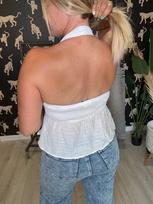 The Plunge Halter Top - The Rack Boutique ⚡️