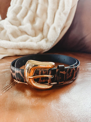 The Sassie Leopard Belt - The Rack Boutique ⚡️