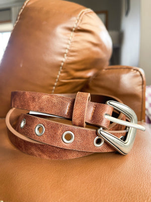 The Silver Studded Belt - The Rack Boutique ⚡️