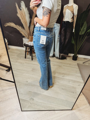 The Tilia Studded Denim - The Rack Boutique ⚡️