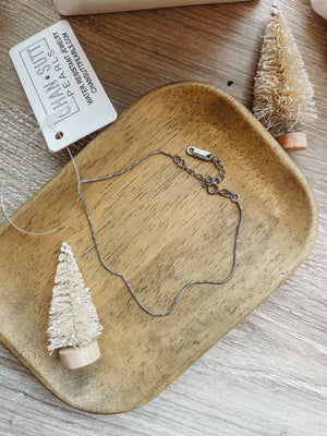 The Victoria Silver Anklet [water resistant ] - The Rack Boutique ⚡️