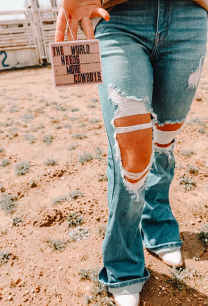 The World Needs More Cowboys Air Freshener - The Rack Boutique ⚡️
