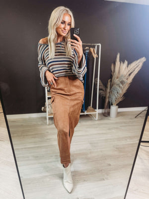 The Ziggy Suede Slit Skirt - The Rack Boutique ⚡️