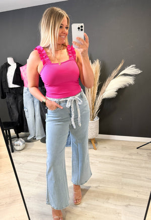 Theodora Ruffle Sleeve Bodysuit - The Rack Boutique ⚡️