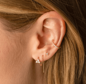 Trio Threader Earrings - The Rack Boutique ⚡️