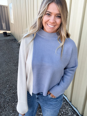 True North Two Tone Sweater - The Rack Boutique ⚡️
