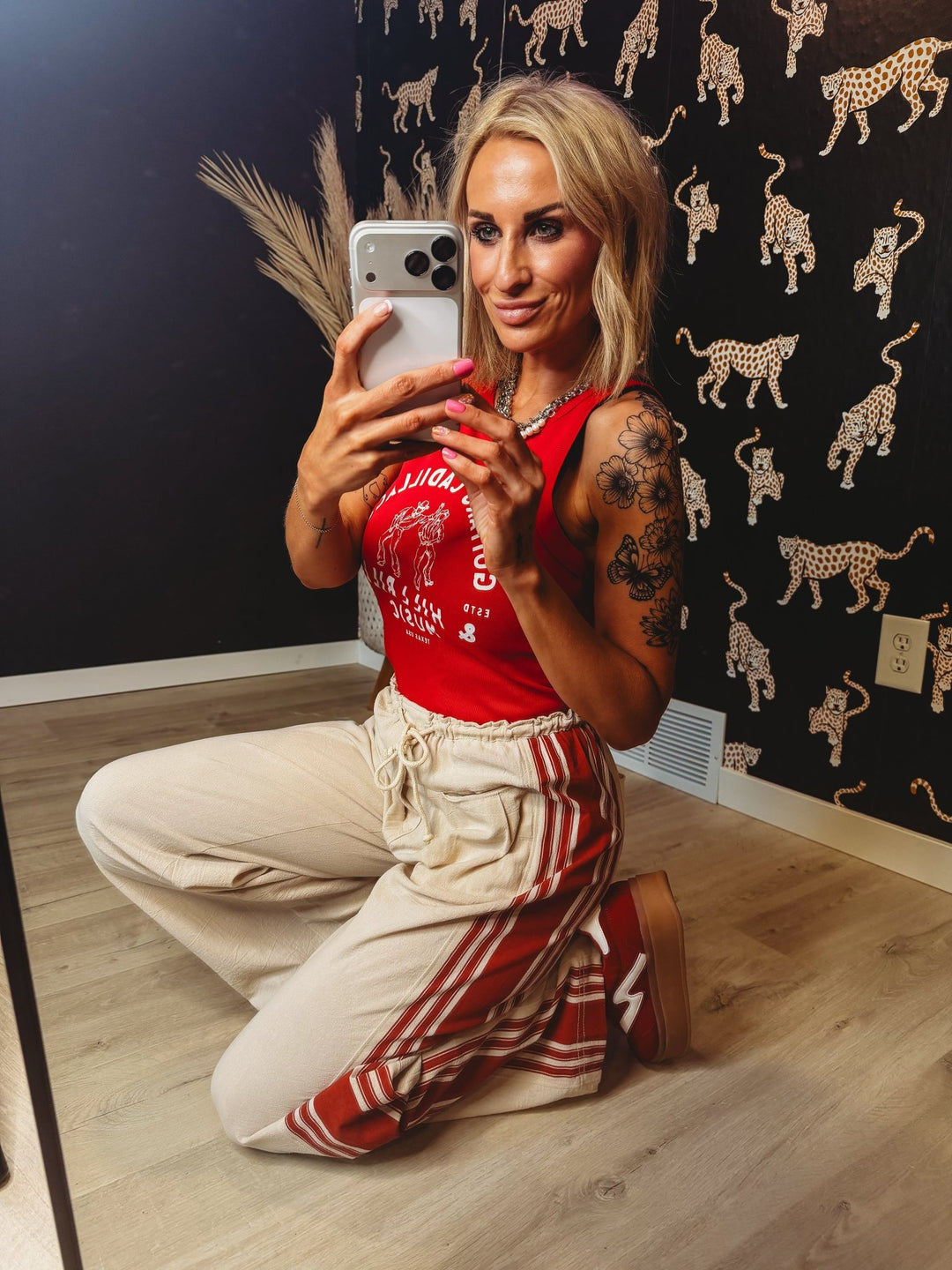 Tucker Drawstring Wide Leg Pants - The Rack Boutique ⚡️