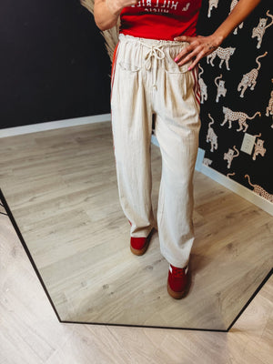 Tucker Drawstring Wide Leg Pants - The Rack Boutique ⚡️