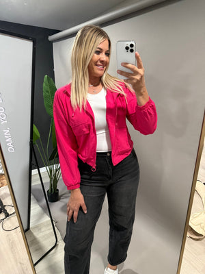 Vanny Hooded Windbreaker - The Rack Boutique ⚡️