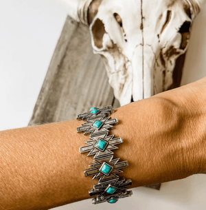 Western Aztec Stretch Bracelet - The Rack Boutique ⚡️
