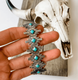 Western Aztec Stretch Bracelet - The Rack Boutique ⚡️
