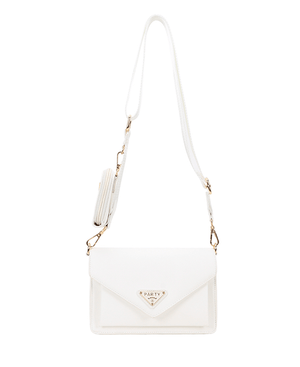 White Party Crossbody Purse + Pouch - The Rack Boutique ⚡️