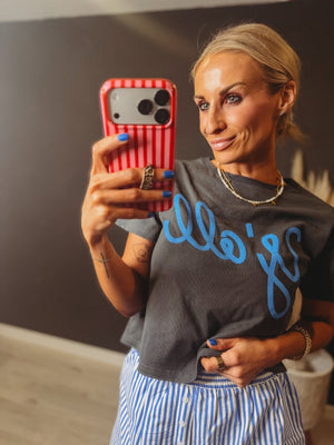 Yall Puff Detailed Cropped Graphic - The Rack Boutique ⚡️