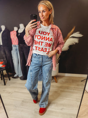 You Annoy Me The Least Graphic Top - The Rack Boutique ⚡️