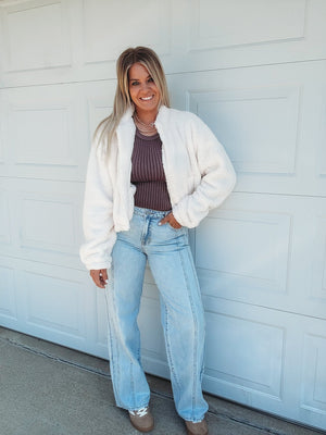 Zariya Cozy Sherpa [ 2 Colors ] - The Rack Boutique ⚡️