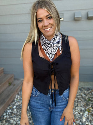Zebra Scarf - The Rack Boutique ⚡️